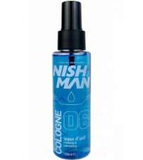 Одеколон после бритья NISHMAN 06 Aftershave Cologne Aqua D’Asil -100 мл.