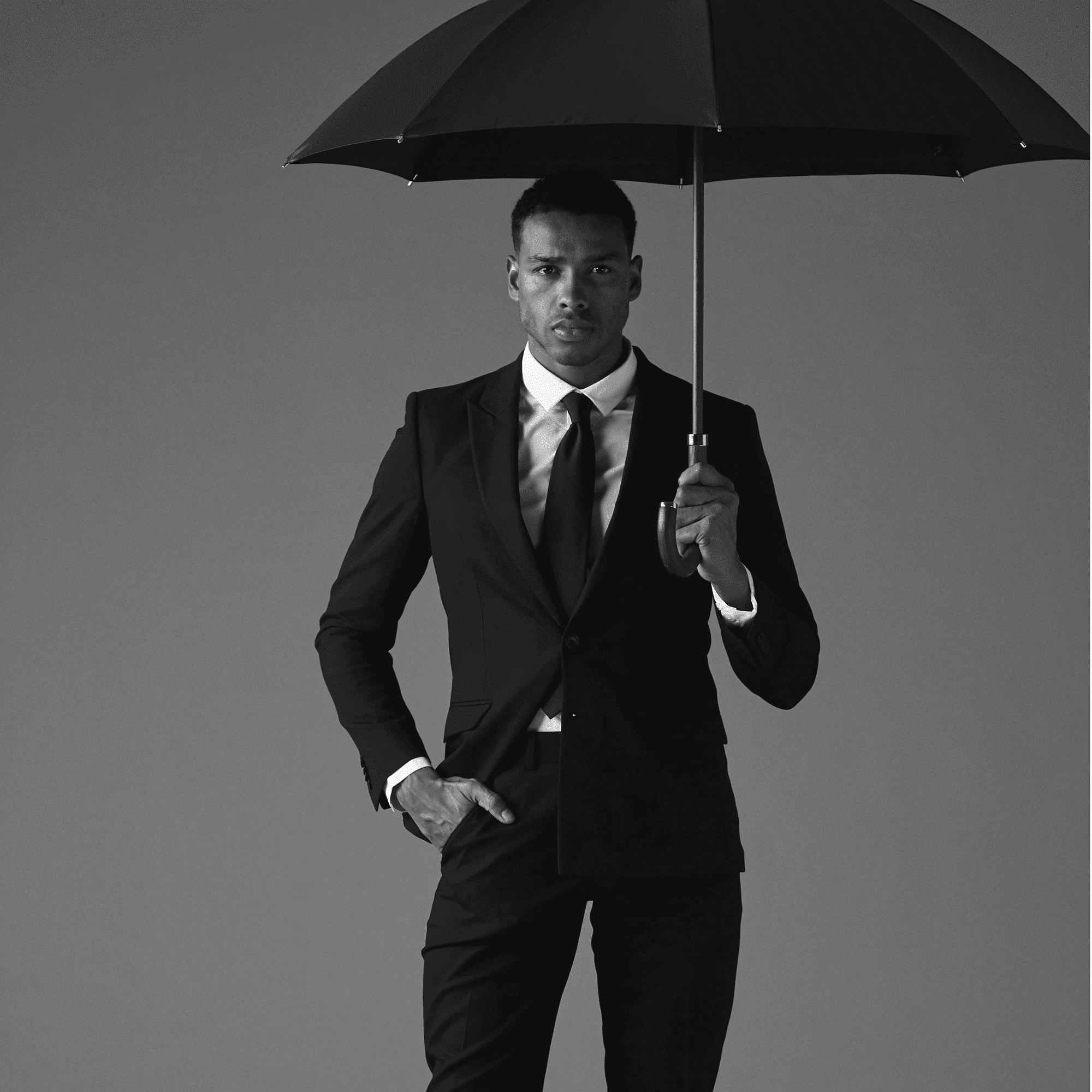 Зонт мужской трость Fulton G851-3460 TonalHerringbone (Шеврон)