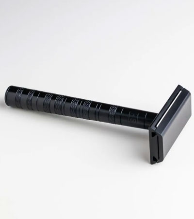 Т-образная бритва Henson Shaving AL13, черная, Medium