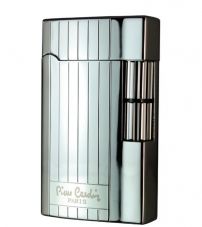Зажигалка "Pierre Cardin" газовая кремниевая, сплав цинка, покрытие хромированное с гравировкой, 2,9х0,9х5,1см
