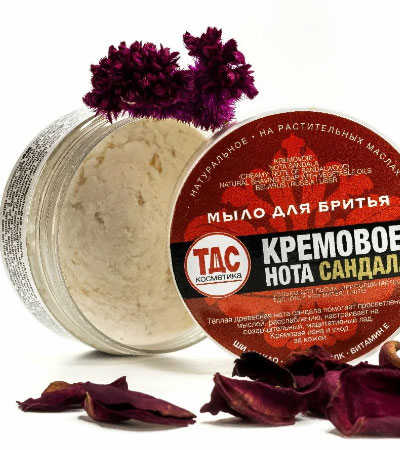 Мыло для бритья Нота сандала, 85 гр