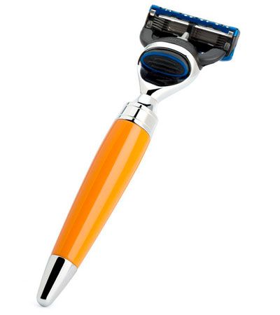 Бритва MUEHLE STYLO, Fusion, смола, цвет карамели