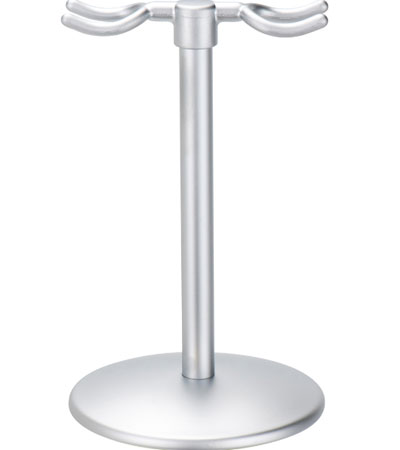 Набор бритвенный MERKUR FUTUR, 3 предмета: станок Т- образный, помазок, подставка, матовое хромированное покрытие, лезвия в комплекте (10шт), в картонной коробке