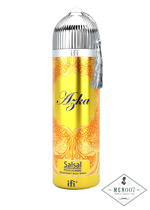 Парфюмерный дезодорант-спрей AZKA SALSAL -200мл.