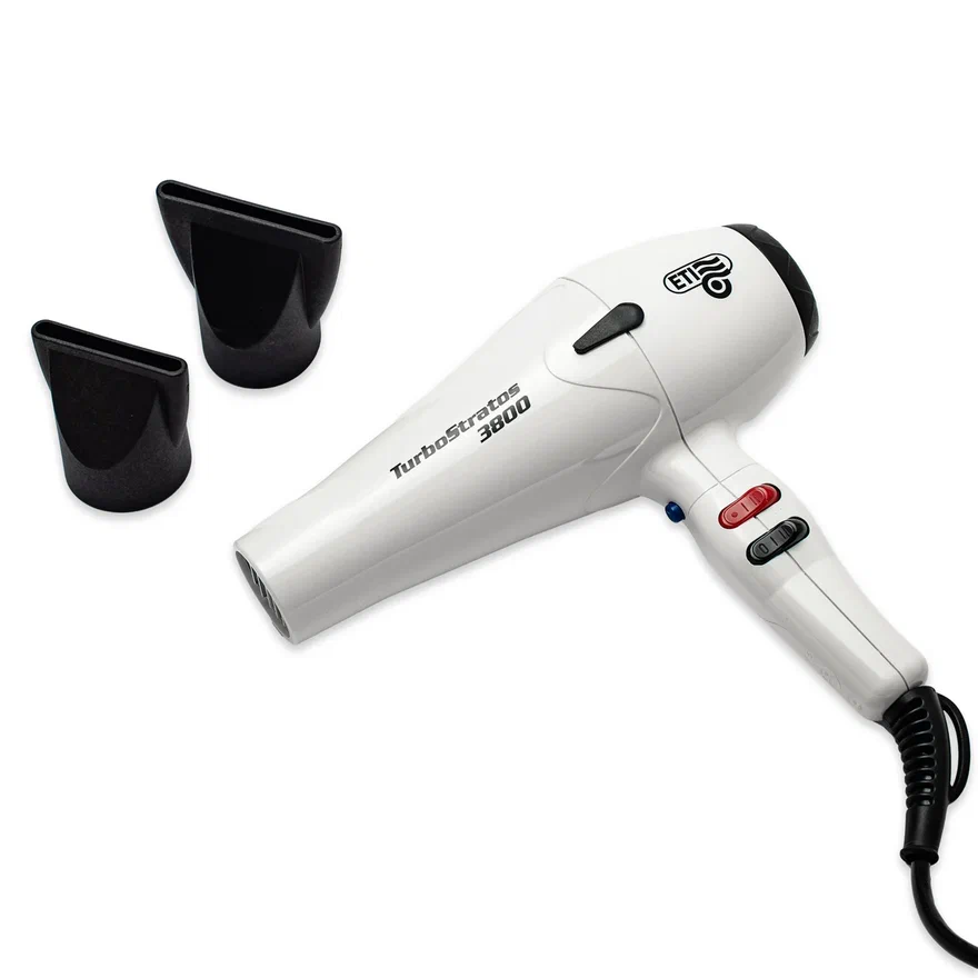 Профессиональный фен ETI Turbo Stratos 3800 Белый