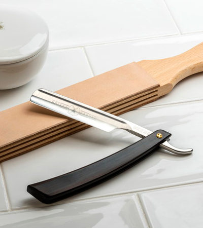 Опасная бритва MUEHLE, африканское черное дерево