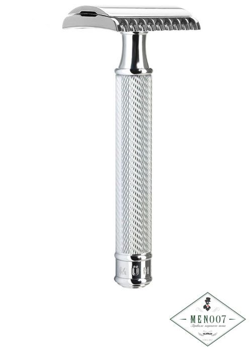 Т-образная бритва R 41 MUEHLE TRADITIONAL, хром, open comb
