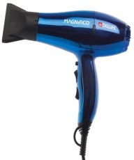 Фен DEWAL Magnifico синий 2000 вт.ионизация, 2 насадки