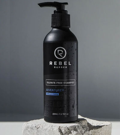 Бессульфатный шампунь REBEL BARBER DAILY SHAMPOO -200 мл