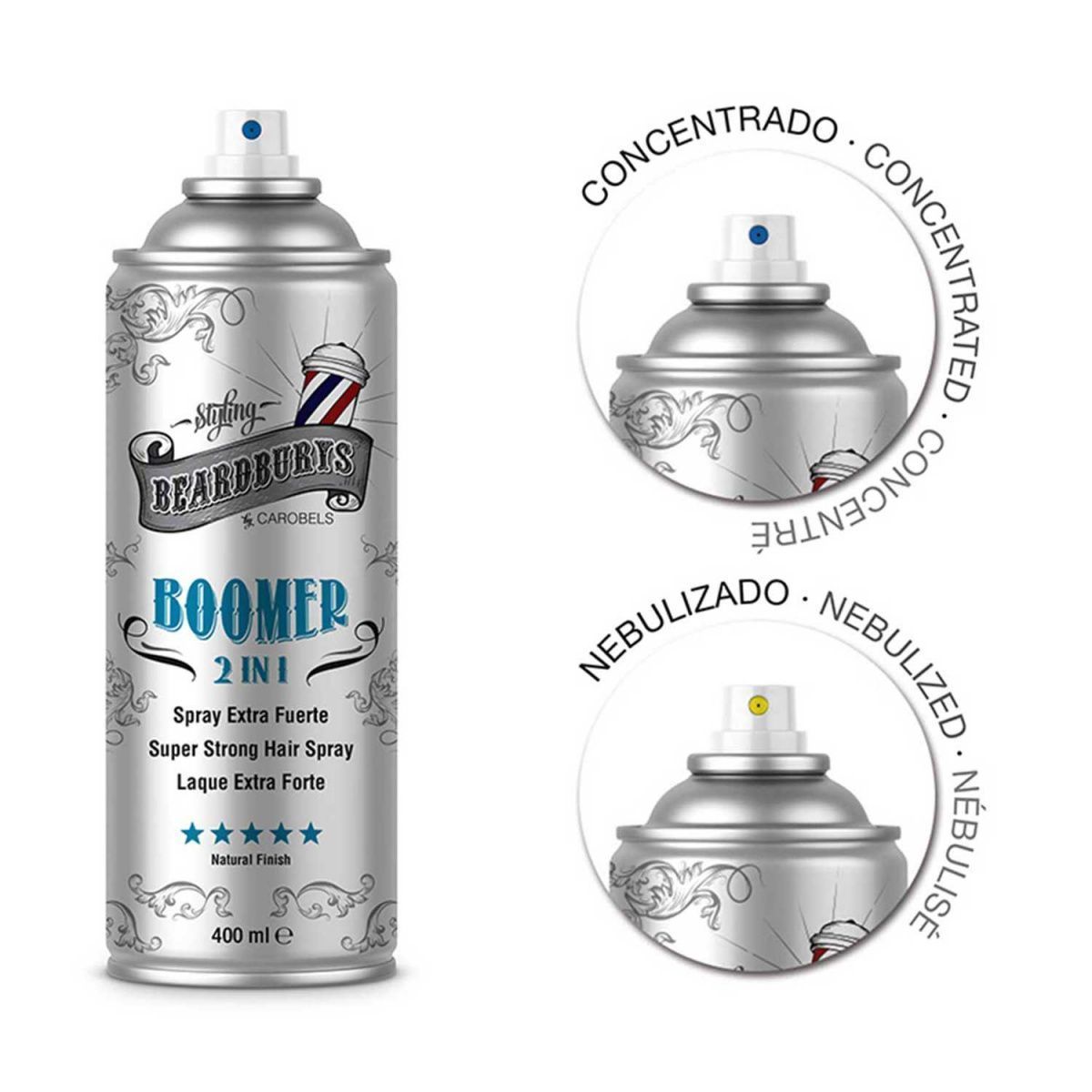 Лак для волос Beardburys 2в1 -400 мл