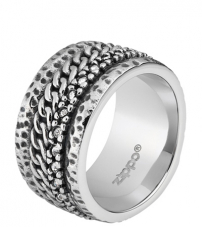 Кольцо с цепочным орнаментом (20,4 мм) ZIPPO