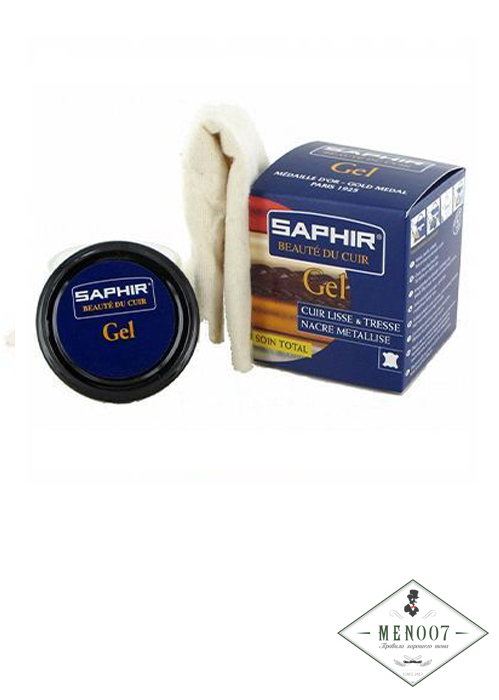 Гель-бальзам «Gel» Saphir Стекл. банка 50 мл, бесцветный.