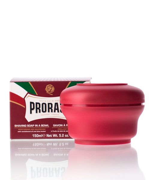 Мыло для бритья Proraso питательное с маслом сандала и маслом ши - 150мл.