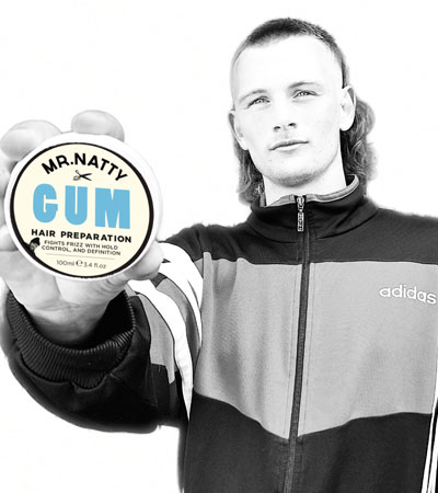 Матовая помада Gum для укладки волос MR NATTY - 100 мл