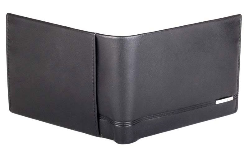 Кошелёк Cross Classic Century, кожа наппа, гладкая, чёрный, 12,5 х 2 х 9,5 см