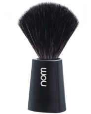 Помазок NOM CARL, черная фибра, черный пластик