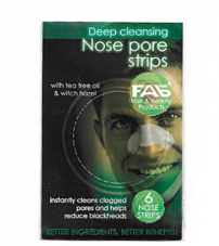 Подушечки от чёрных точек для носа FAB Nose Pore Strips