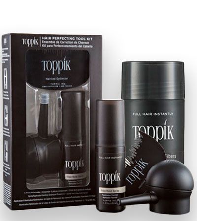 Камуфляж для волос и бороды Toppik сет (4 в 1)