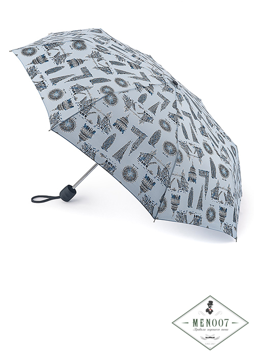 Зонт женский механика Fulton G701-3889 LondonLandmarks (Достопримечательности)