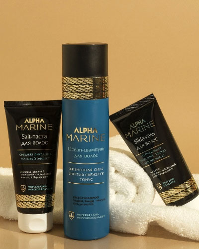 Гель ультрасильной фиксации ALPHA MARINE ESTEL PROFESSIONAL эффект мокрых волос slide -100 мл