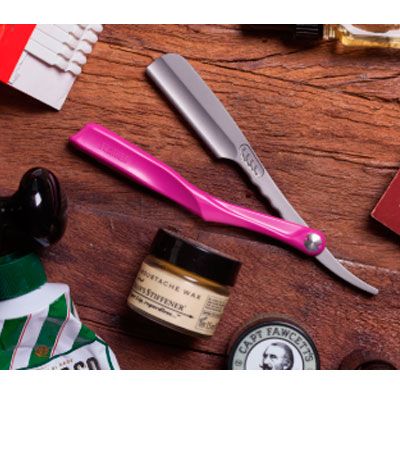 Профессиональная шаветт со сменными лезвиями Feather Artist Club SS винного цвета