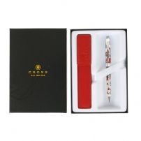 Набор: шариковая ручка с чехлом для ручки CROSS AT0642-3/472