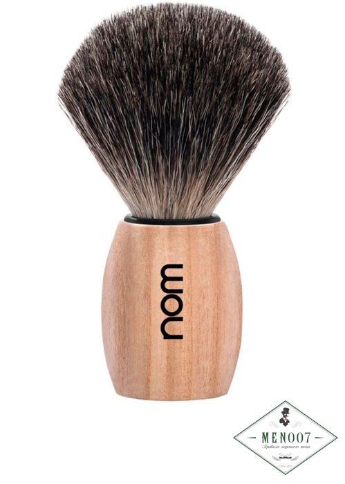 Помазок NOM, OLE натуральный барсучий ворс, ясень