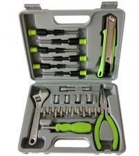 Набор инструментов (26 шт) в пластиковом кейсе STINGER W0405