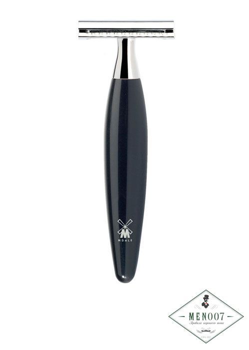 Т-образная бритва MUEHLE KOSMO, черная смола