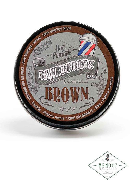 Оттеночная коричневая помада Beardburys-100 мл