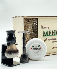 Премиальный подарочный набор для бритья BOX byMEN007 #Pro-3