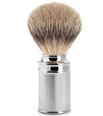 Помазок MUEHLE TRADITIONAL, барсучий ворс высшей категории Silvertip, хром
