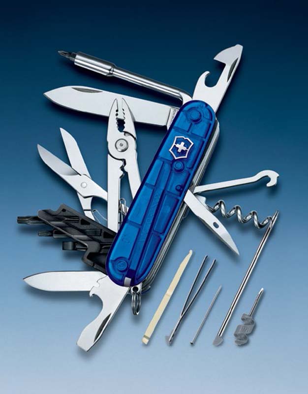 Нож перочинный CyberTool 34 VICTORINOX 1.7725.T2