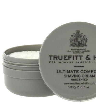 Крем для бритья в банке Truefitt & Hill Ultimate Comfort