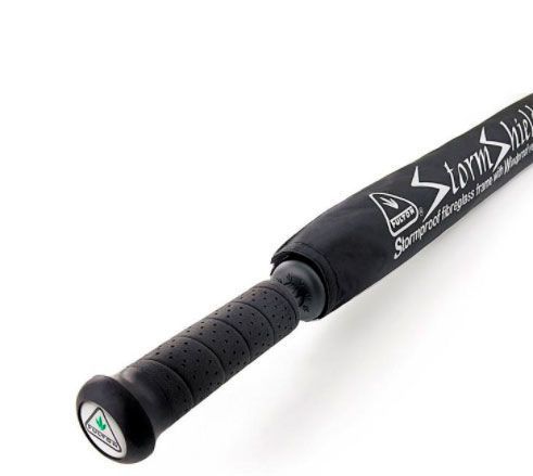 Мужской зонт-гольфер с двойным куполом, черный, механика, Stormshield, Fulton S669-01