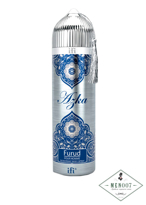 Парфюмерный дезодорант-спрей AZKA FURUD-200мл.