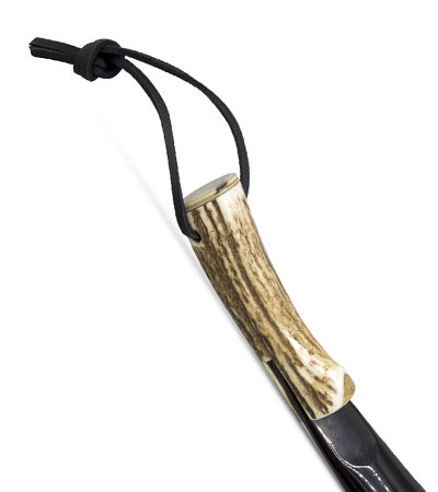 Рожок для обуви с деревяной ручкой Truefitt & Hill / Рог / 26 см