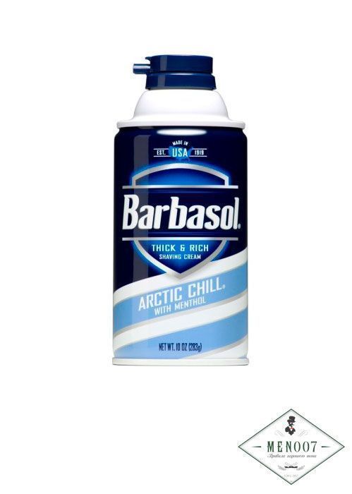 Пена для бритья BARBASOL "АРКТИЧЕСКАЯ ПРОХЛАДА" -312гр.