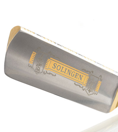 Бритва опасная Dovo, ручка - имитация перламутра, 5/8",1/1