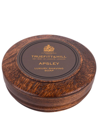 Мыло-люкс для бритья в деревянной чаше Truefitt & Hill Apsley Luxury Shaving Soap -99гр.