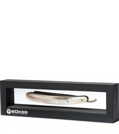 Опасная Бритва BOKER DAMASCUS HORN BK140523DAM