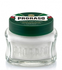 Крем до бритья с ментолом и эвкалиптом PRORASO, 100мл.