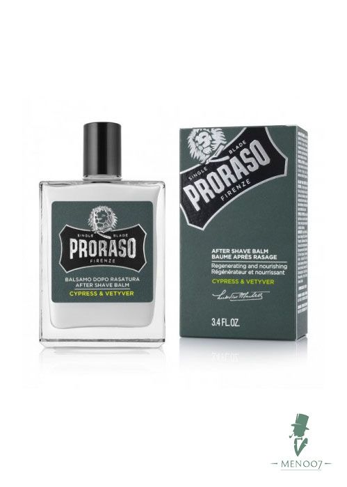 БАЛЬЗАМ ПОСЛЕ БРИТЬЯ PRORASO CYPRESS & VETIVER 100мл