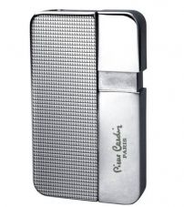 Зажигалка "Pierre Cardin" газовая пьезо, сплав цинка, покрытие хромированное с гравировкой, 3,8х0,8х6,3 см