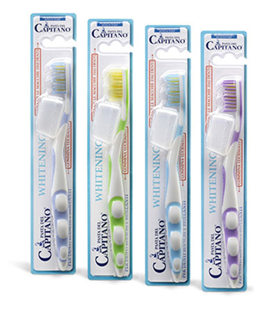 Зубная щетка Отбеливание Pasta Del Capitano средняя, жесткость Medium
