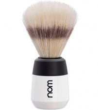 Помазок NOM,MAX  щетина кабана, белый пластик