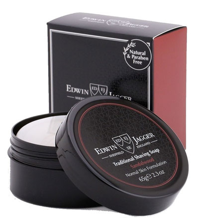 Мыло для бритья в чаше Edwin Jagger Сандал -65г.