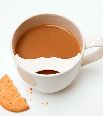 Кружка с защитой для усов Captain Fawcett - (Большая)