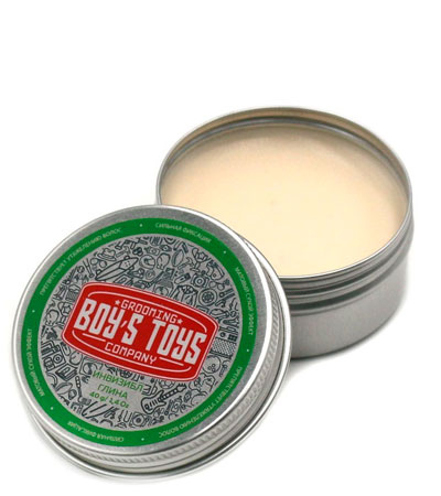 Глина для укладки волос Invisible Clay Boy's Toys -40г.