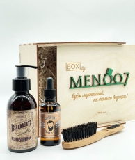 Премиальный бокс мужской косметики для бороды BOX byMEN007 #MB-10